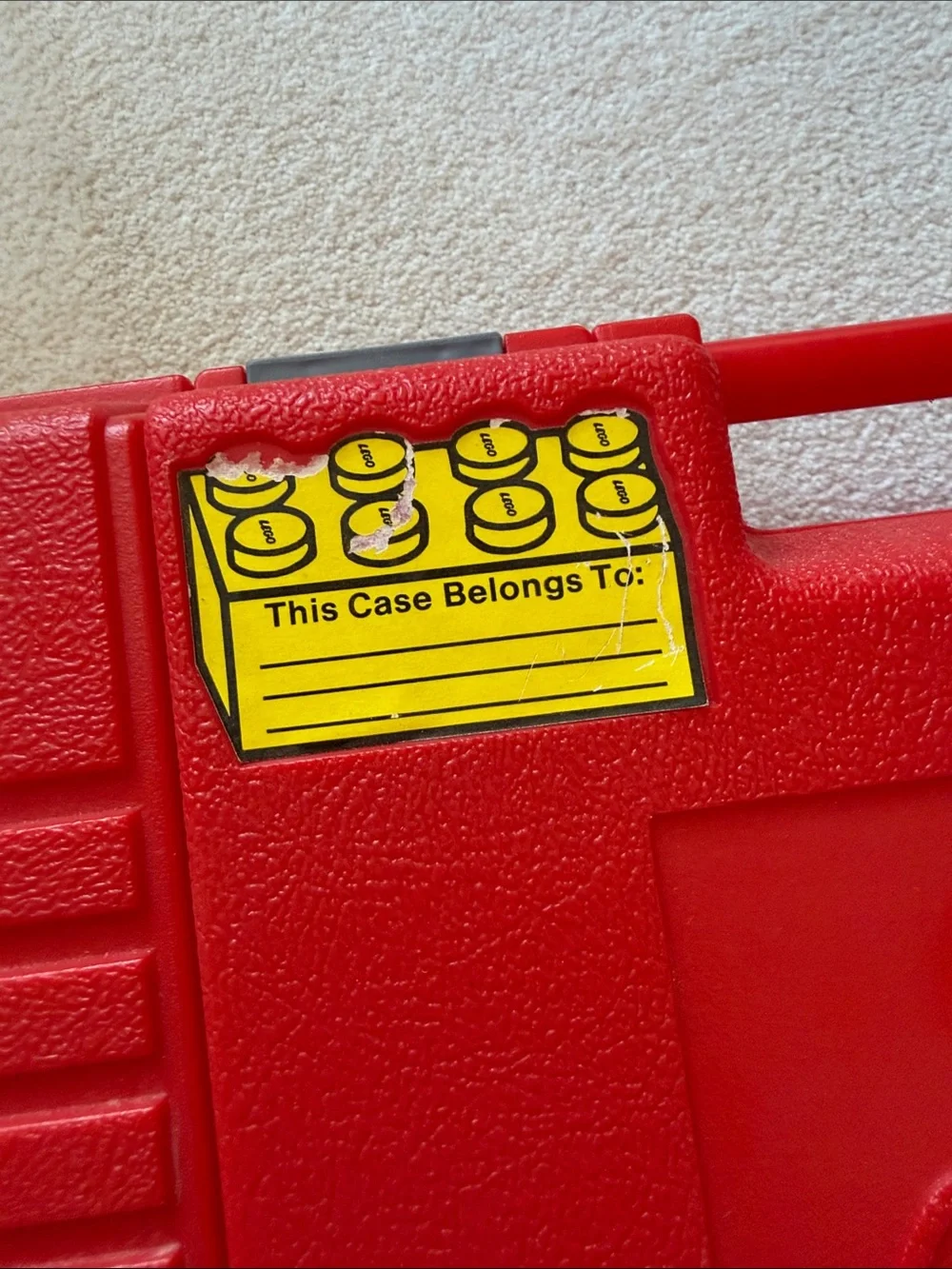 Lego 1985 red